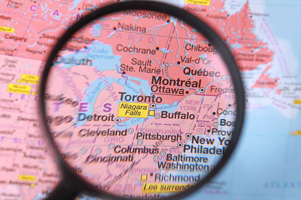 Destination - Toronto stock photo
