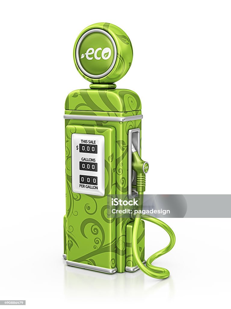 eco fuel http://www.pagadesign.net/alphamap.jpg Fuel Pump Stock Photo