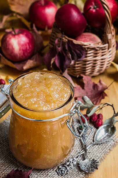 Full Jar of Apple Jam