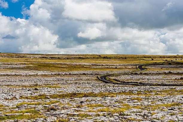 Photo of Burren landscape, County Clare, Ireland