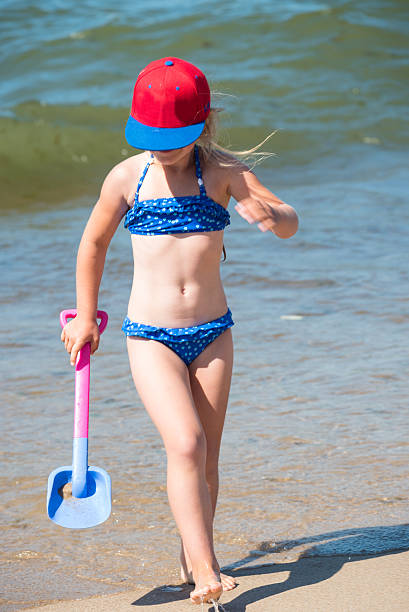 Children playing on the beach