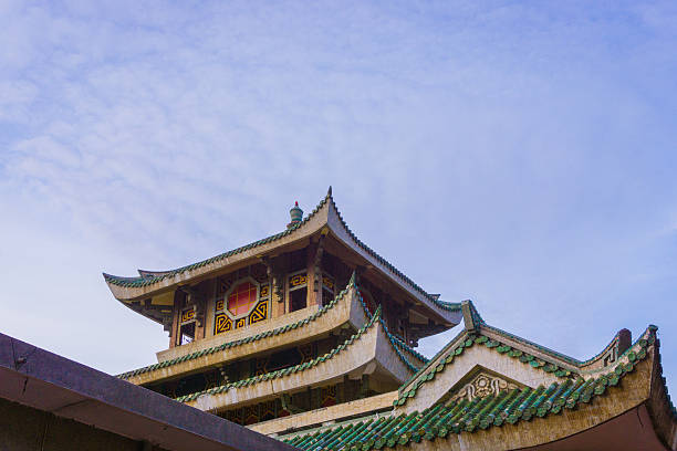 Part of Chua Ba pagoda, Chau Doc, Viet Nam
