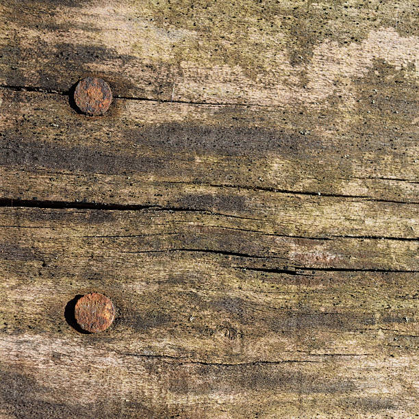 istock Distressed Barnwood Grain Detail 490921984