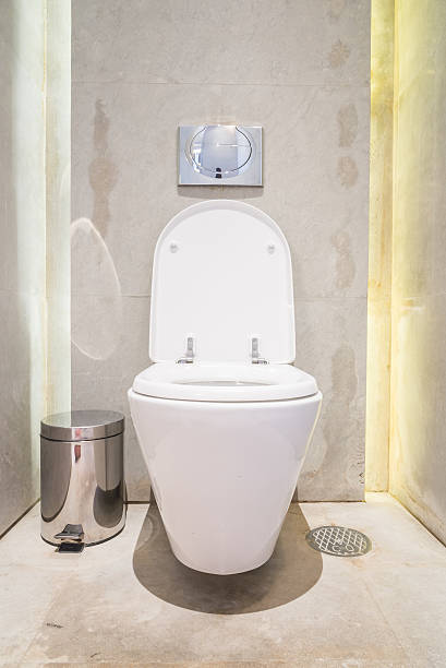 istock Beautiful luxury bathroom and toiley interior 490923996