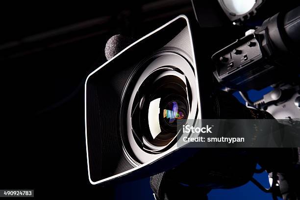 Film Lens Stock Photo - Download Image Now - Home Video Camera, Studio - Workplace, Movie