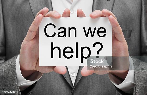 Can We Help Stock Photo - Download Image Now - A Helping Hand, Adult, Advice