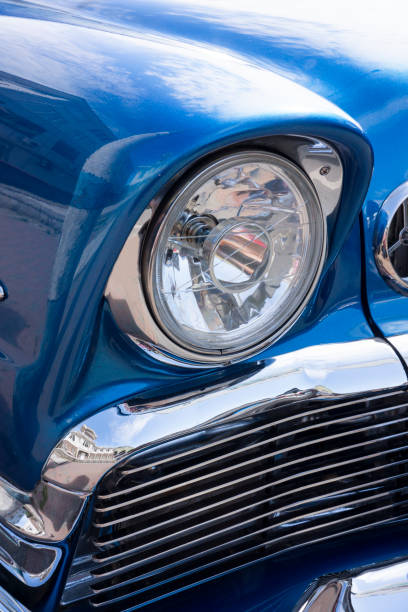 Classic American Car Front Detail