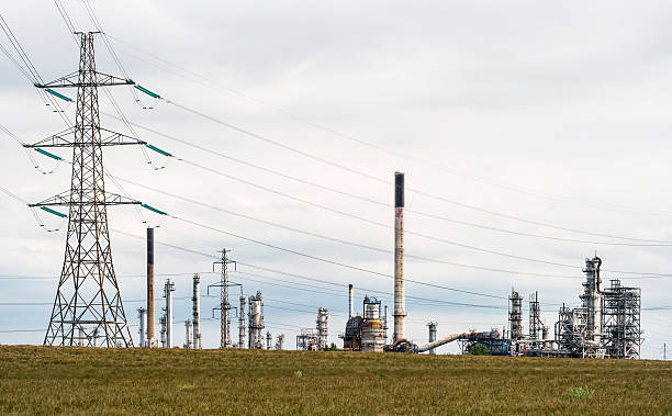 istock Statoil oil refinery in Kalundborg, Denmark 490925955