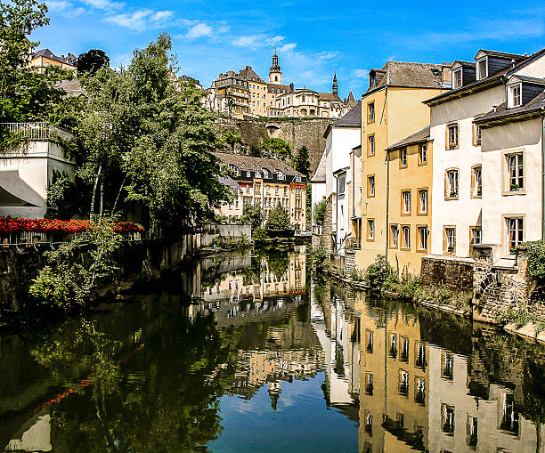 istock Canal in Luxembourg 490926403