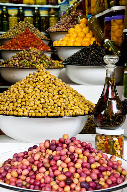 istock It is a lot of multi-colored olives and olive 490927009