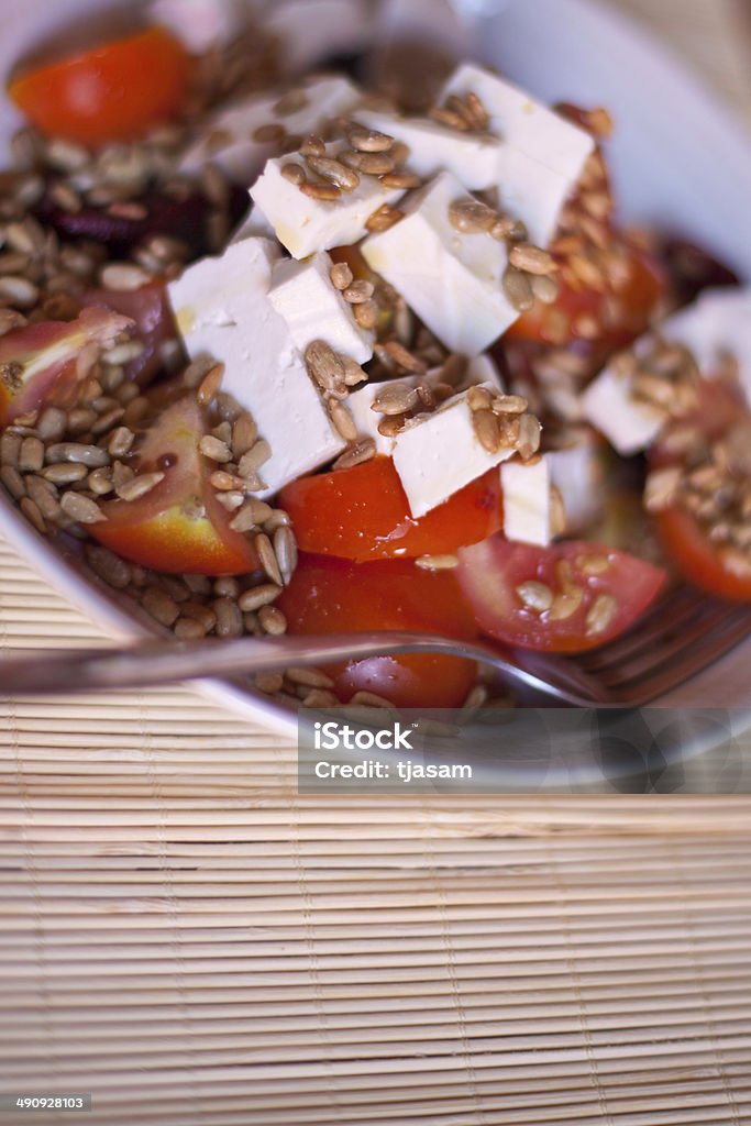 Saludable ensalada de queso de cabra - Foto de stock de Ensalada libre de derechos