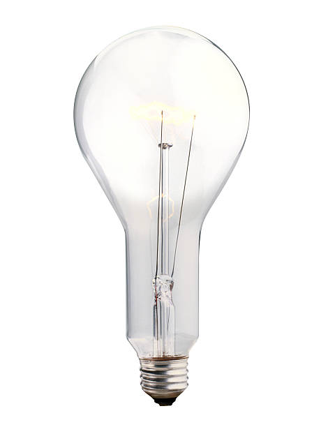 light bulb stock photo