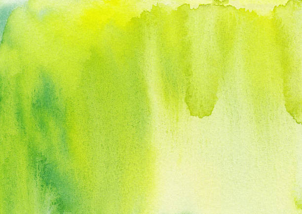 istock Bright hand painted background with watercolor and ink 490932142