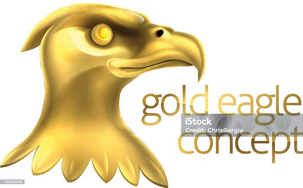 Ilustración de Águila De Oro Concepto De Cabeza y más Vectores Libres de  Derechos de Confianza en sí mismo - Confianza en sí mismo, Coraje, Ejército  - iStock