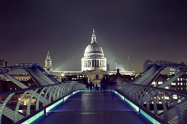 istock Millennium Bridge and St Pauls 490934500