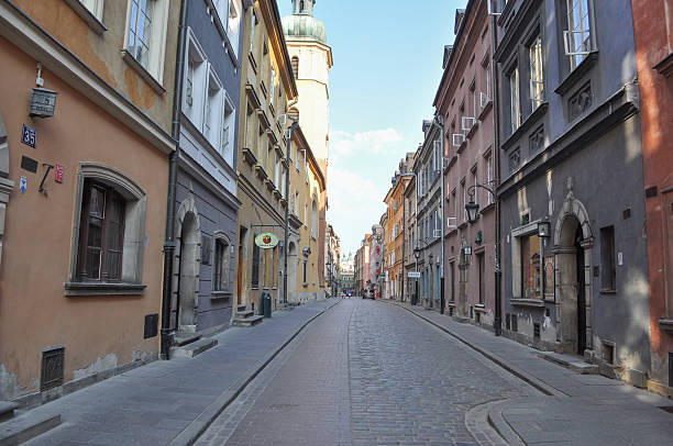 istock Old town in Warsaw 490940020