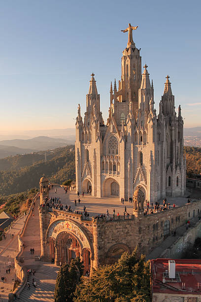 istock Sagrat Cor in Barcelona 490940184