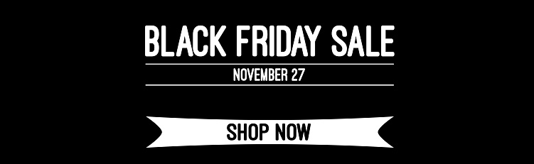 Black friday sale web banner deals for web designers this cyber monday november 27th