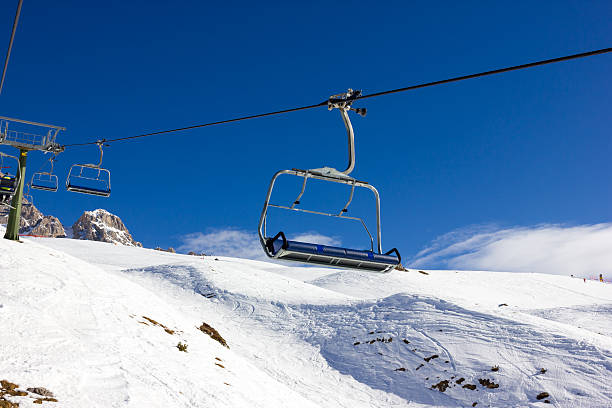 istock Ski chairlifts 490942296