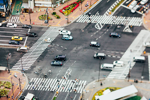 istock Crossroad In Tokyo 490942770