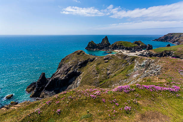 istock Kynance Cove coastline 490944726