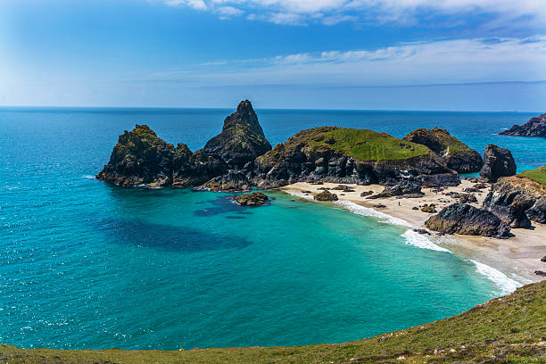 istock Kynance Cove coastline 490945846