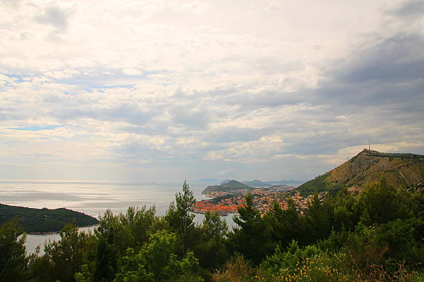 istock Dubrovnik from the distance 490958162