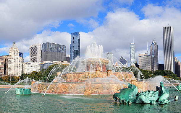 istock Chicago  Buckingham fountain 490960344
