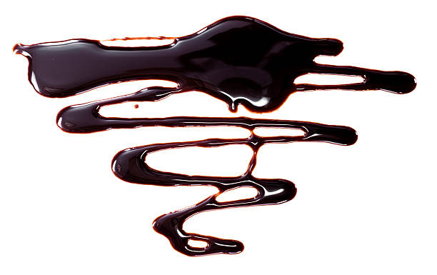 chocolate sauce - chocolate sauce stock-fotos und bilder