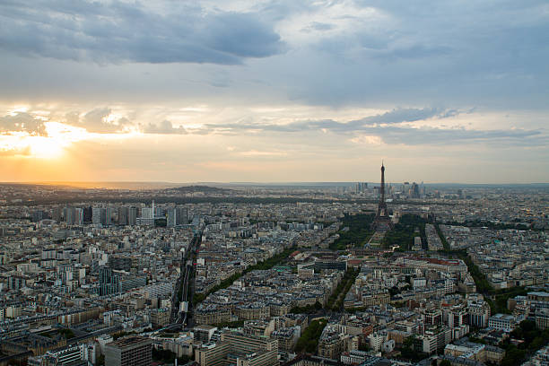 istock Aerial view of Paris 490968980