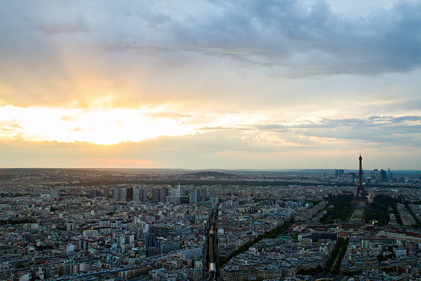 istock Aerial view of Paris 490969408