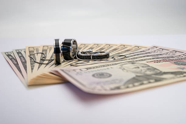 istock American dollars with modern jewelry 490985488