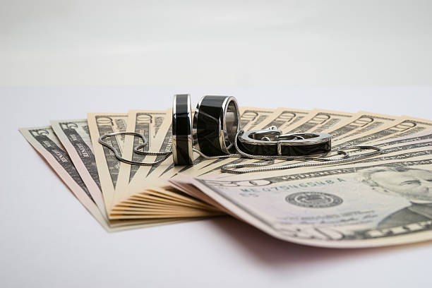 istock American dollars with modern jewelry 490985780