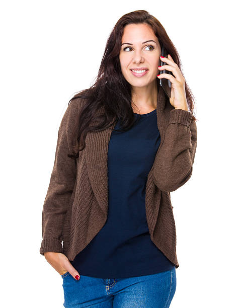 istock Woman talk to mobile phone 490988592
