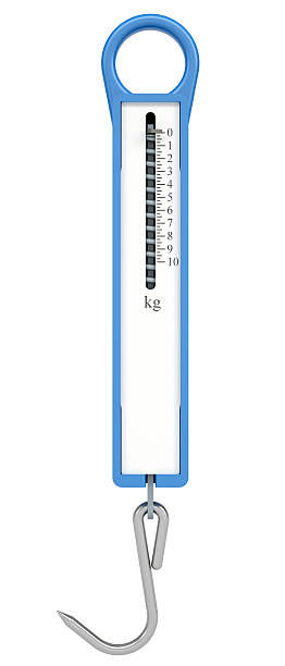 kompaktowy steelyard sprężyny - gauge white kilogram black zdjęcia i obrazy z banku zdjęć