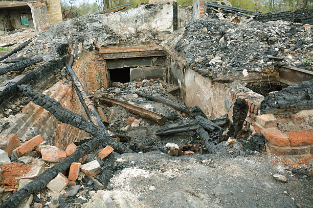 istock part of thre burned house 490991688