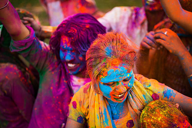istock Holi festival India 490993036