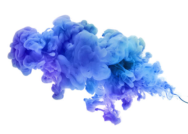 Acrylic colors in water.