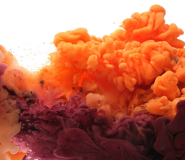 istock Acrylic colors in water. 490995360