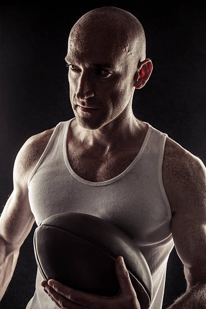 istock Rugby Player Sweating After The Match 490995398