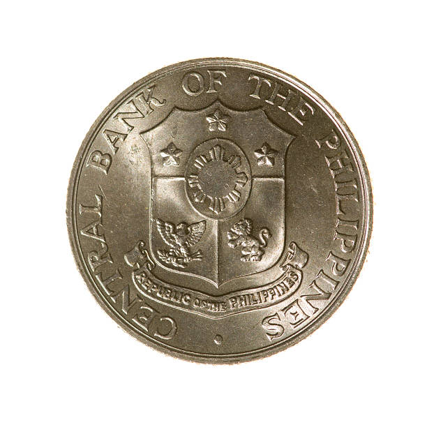 istock Twenty-five centavos coin Philippines isolated on white backgro 490995782