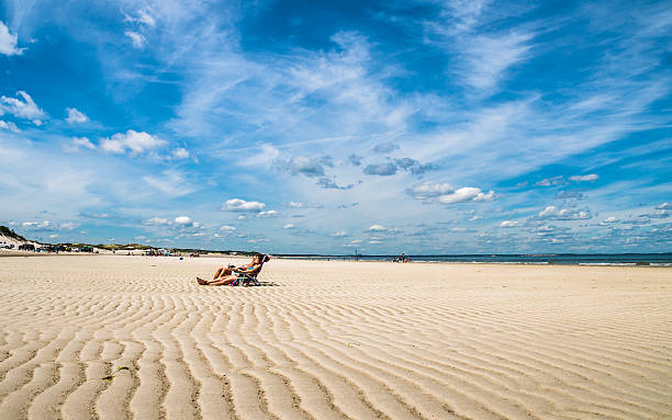 abierto de cape cod beach - august cape cod massachusetts new england fotografías e imágenes de stock