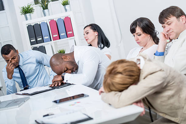 istock Sleeping at Business Meeting 491022214