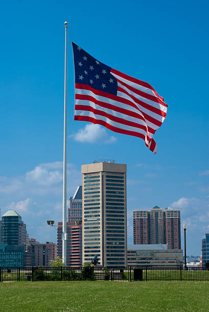 istock The Star Spangled Banner Flag - Baltimore, Maryland 491043398