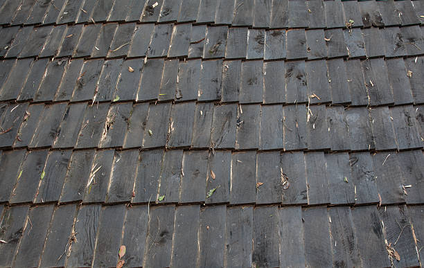istock Roofs made of wood 491044884