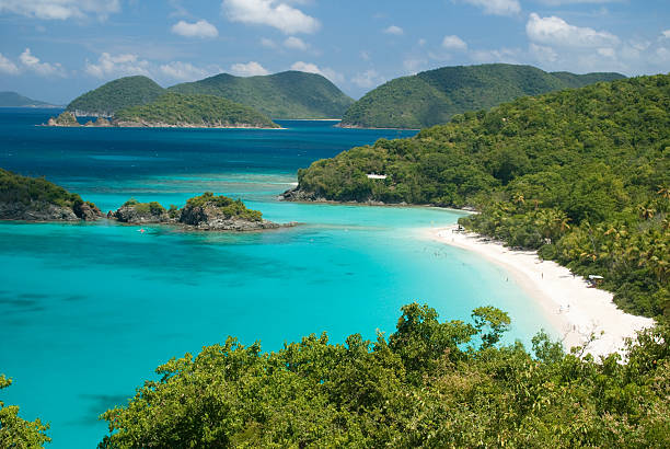 istock Trunk Bay on St John , United States Virgin Islands 491045676