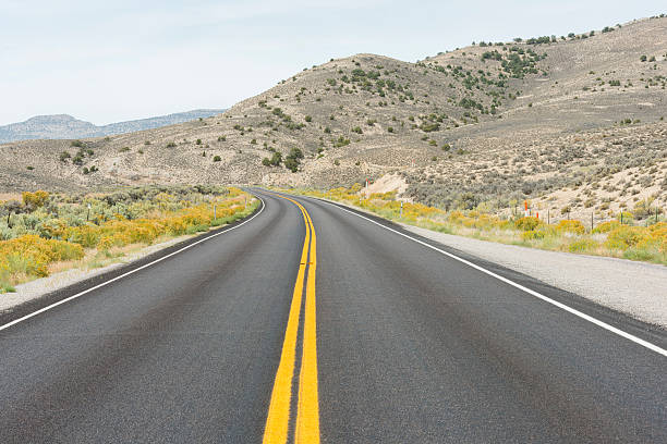 istock Curving Highway 50 Road Nevada Scenic Route 491046760