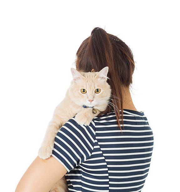 istock woman and cat 491056132
