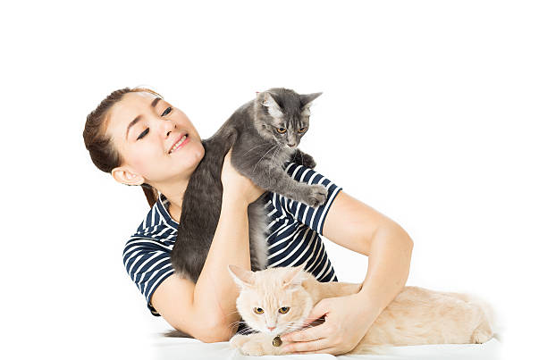 istock woman and cat 491056146