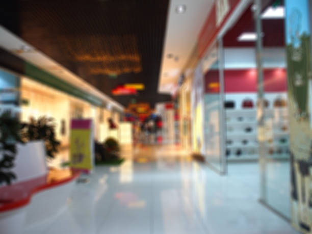 istock Abstract blurred image of the hall shopping center 491060960